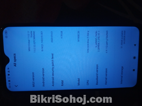 Redmi 8 4/64gb